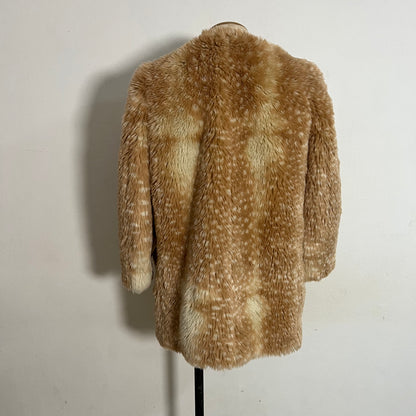 Miu Miu faux fur deer coat