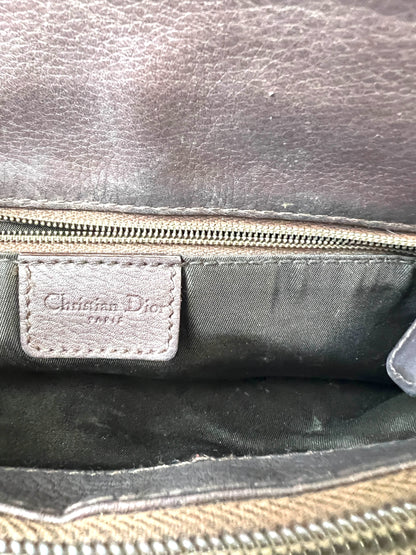 Christian Dior by John Galliano Leather Jeans Pocket Tote, 2001