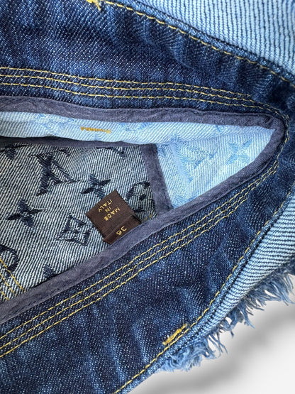 Louis Vuitton Patchwork Denim Shorts, 2007