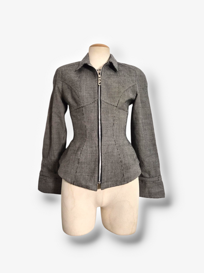 90s vintage Thierry Mugler corset blazer