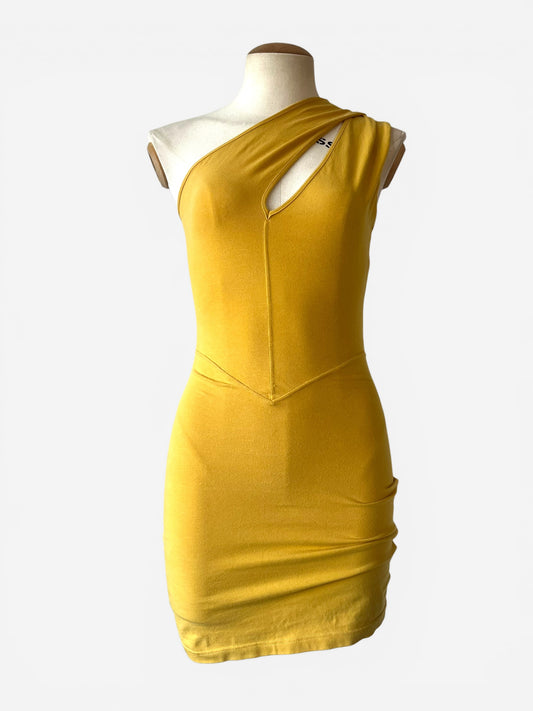 Alaïa Asymmetric Cut-Out Mini Dress, Spring Summer 1989