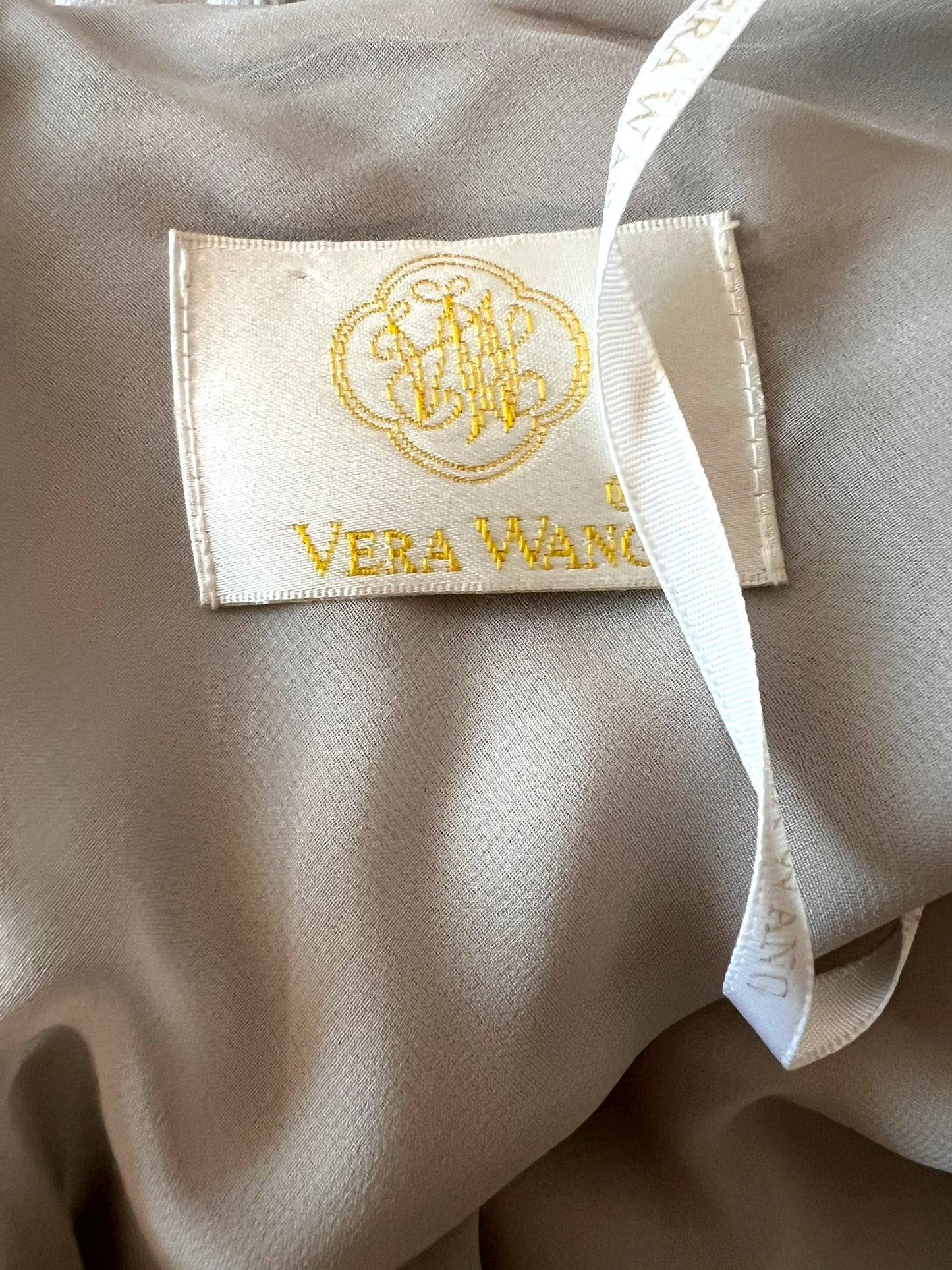 Vera Wang Silver Sequin Belted Halter Gown, 2000s (RENTAL)