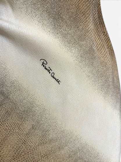 Roberto Cavalli Animal Print Silk Slip Dress, Spring/Summer 2002