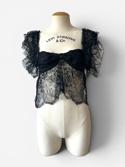Yves Saint Laurent by Tom Ford Lace Top, circa 2003