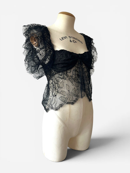 Yves Saint Laurent by Tom Ford Lace Top, circa 2003