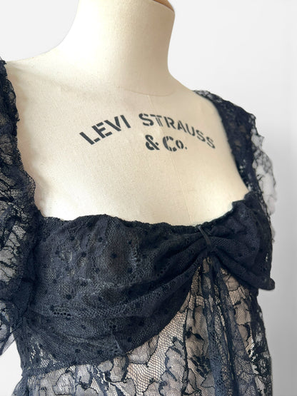 Yves Saint Laurent by Tom Ford Lace Top, circa 2003