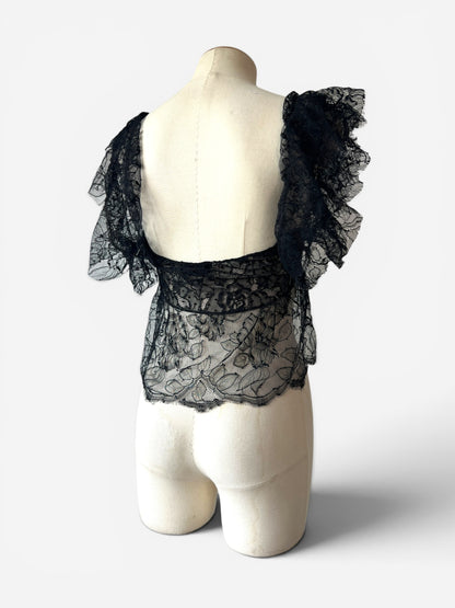 Yves Saint Laurent by Tom Ford Lace Top, circa 2003