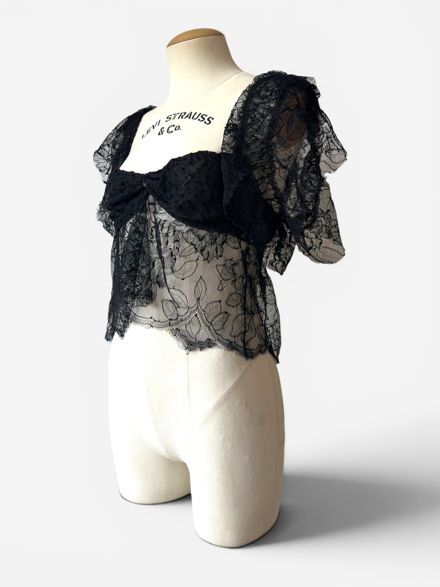 Yves Saint Laurent by Tom Ford Lace Top, circa 2003