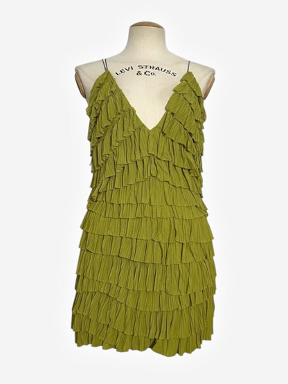 Gucci by Tom Ford 2003 ruffle open back dress
