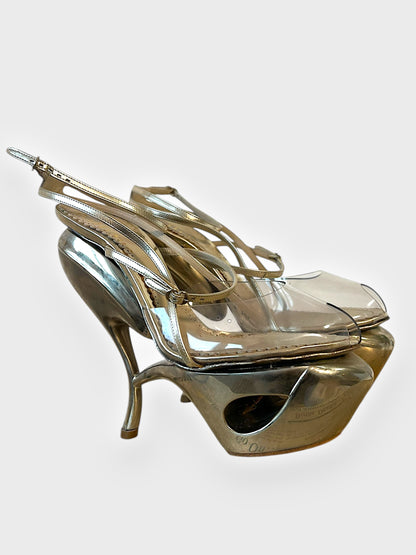 John Galliano Sculptural Runway Heels