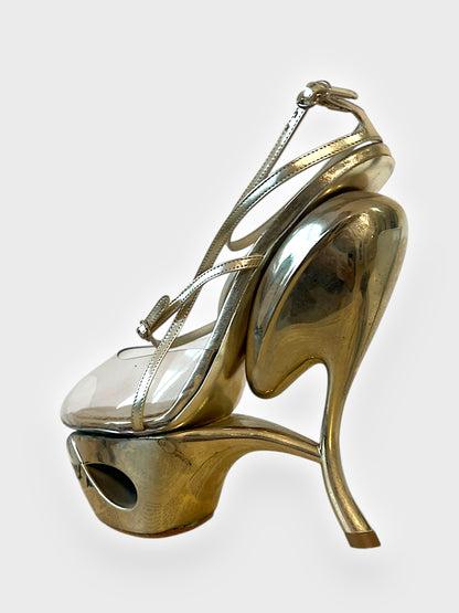John Galliano Sculptural Runway Heels