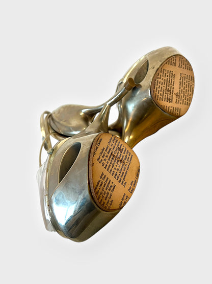 John Galliano Sculptural Runway Heels