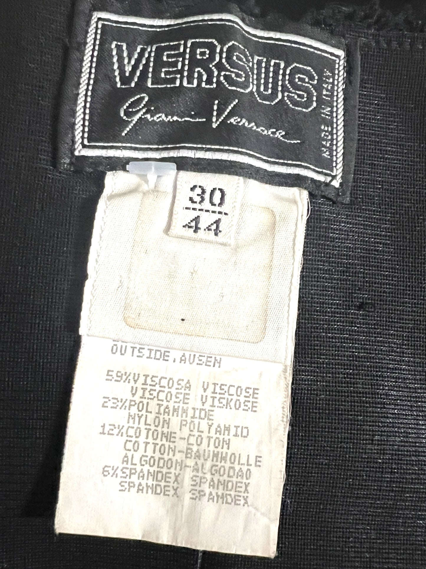 Gianni Versace 'Versus' 1995 runway dress