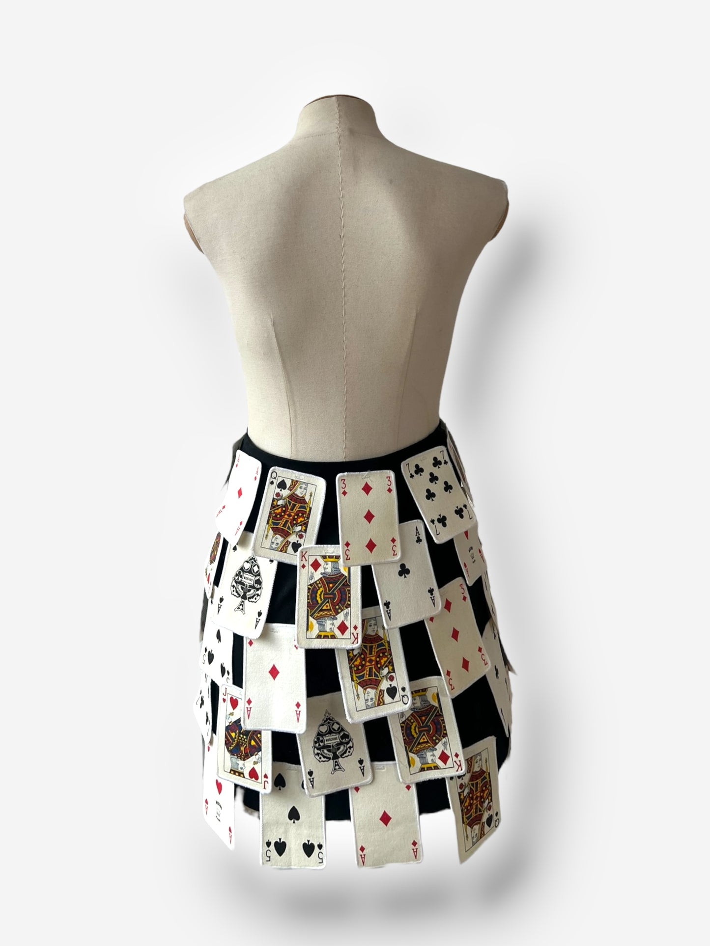 Moschino “Playing Cards” Skirt, circa 1995 – Alice in Wonderland Inspired