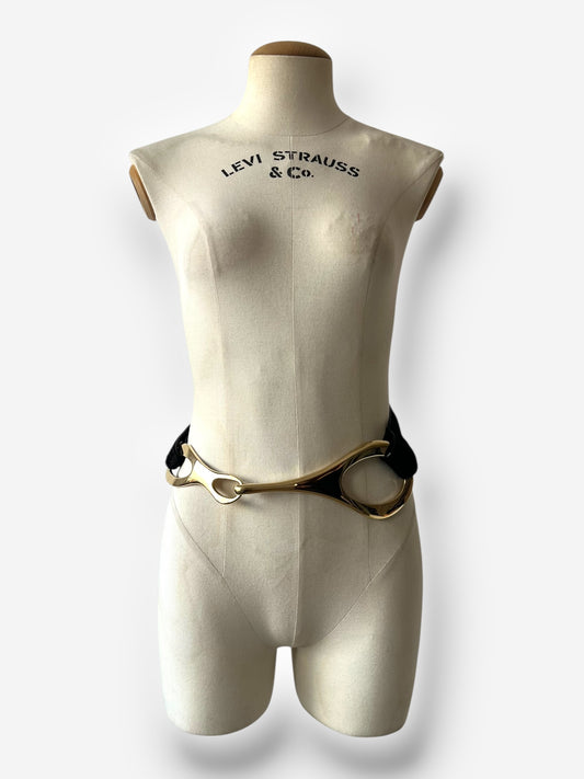 Gucci Tom Ford Belt, Ponyhair