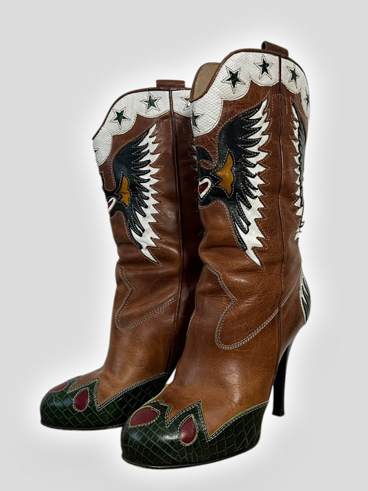 D&G Spring 2004 Heeled Cowboy Boots