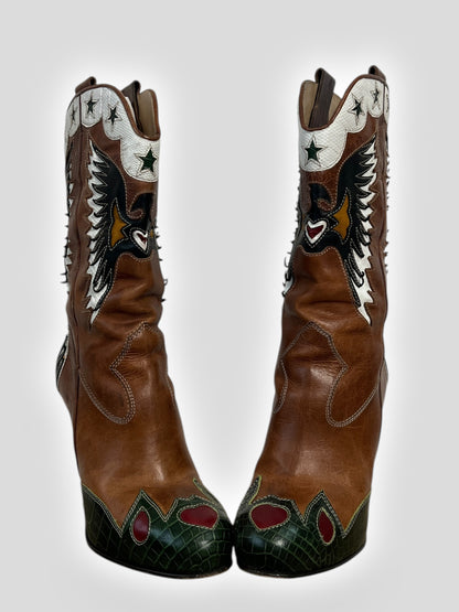 D&G Spring 2004 Heeled Cowboy Boots