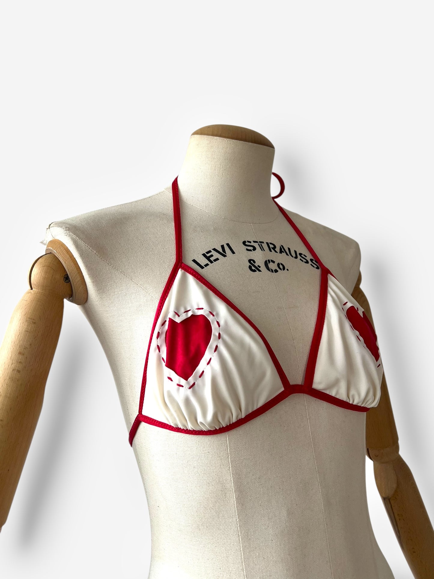Moschino Heart Bikini Set, circa 2001