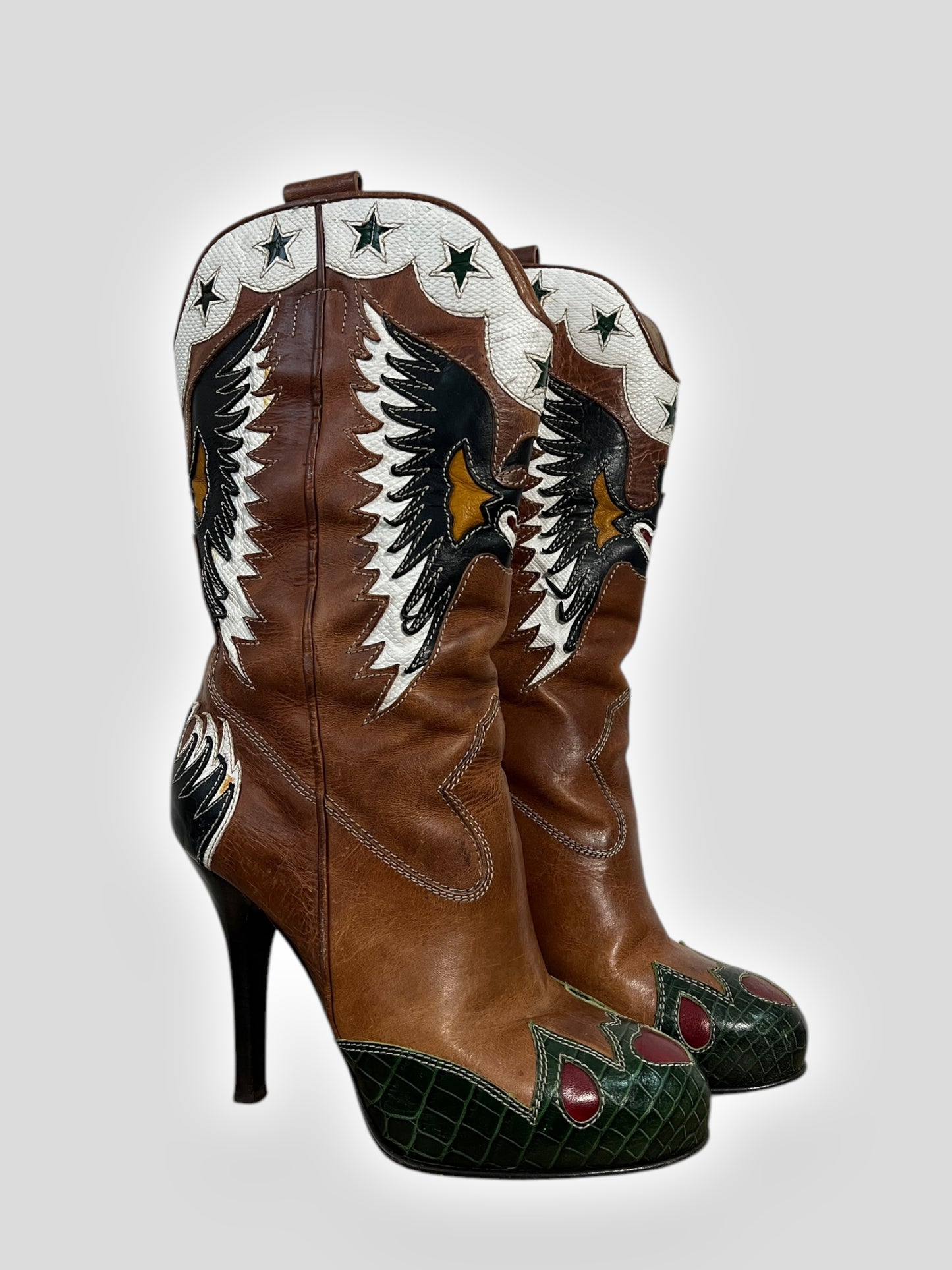 D&G Spring 2004 Heeled Cowboy Boots