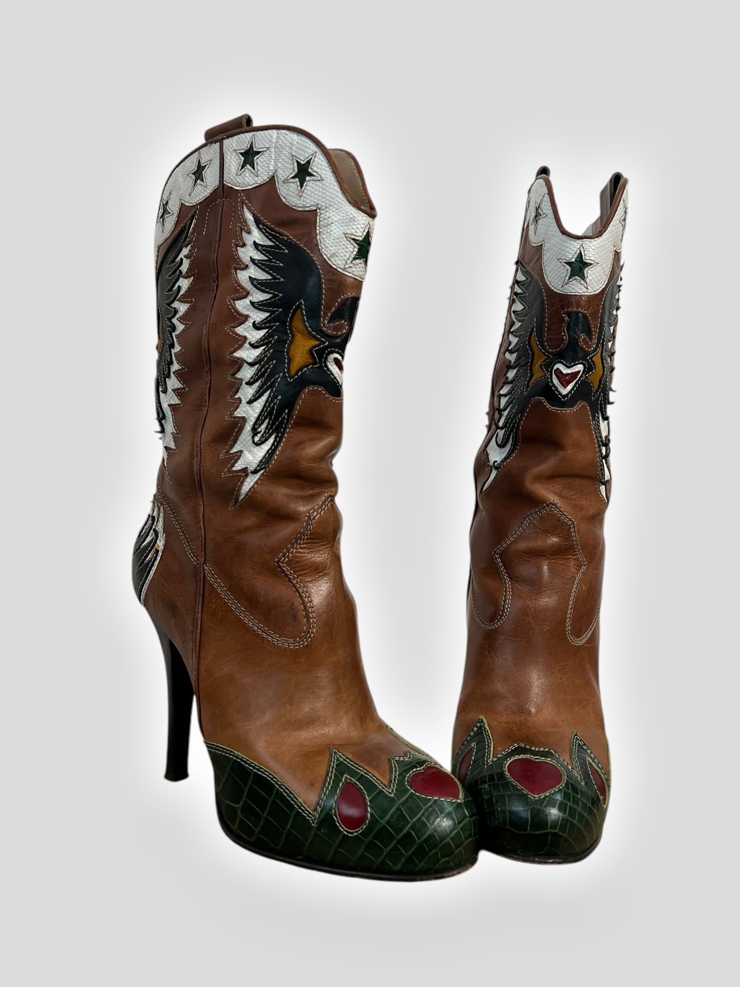 D&G Spring 2004 Heeled Cowboy Boots