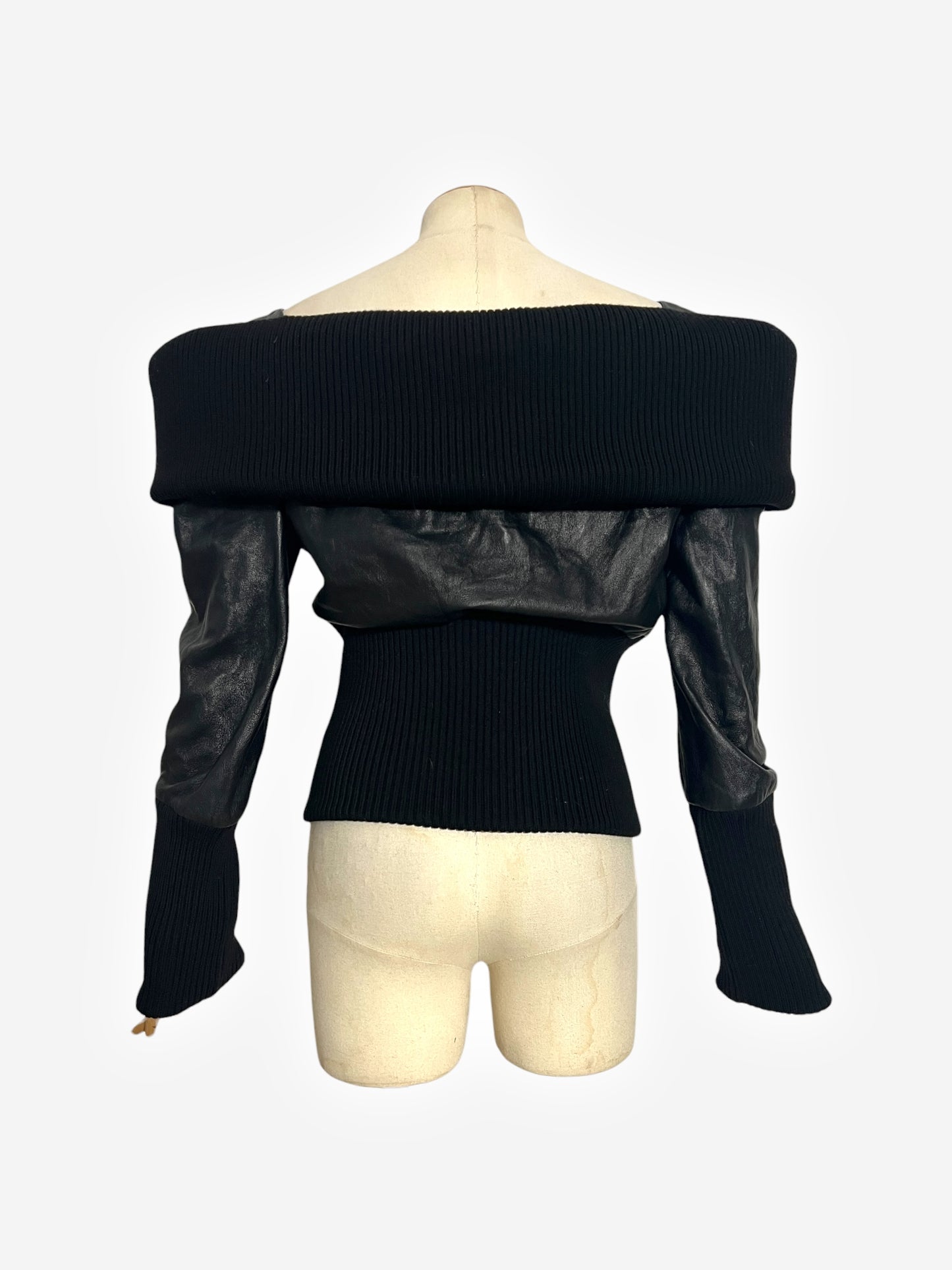 Maison Martin Margiela AW 2008 Black Leather Jacket