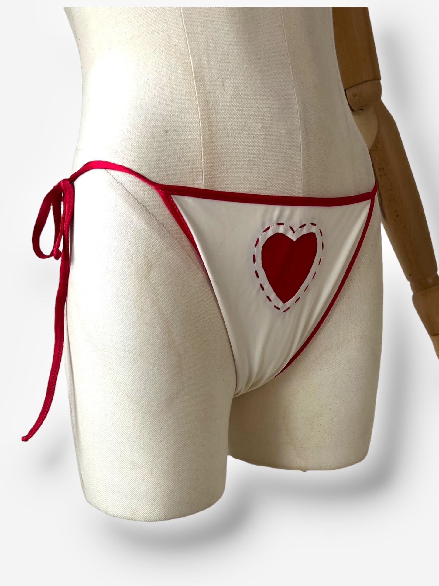 Moschino Heart Bikini Set, circa 2001