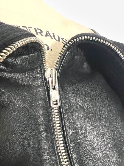 Maison Martin Margiela AW 2008 Black Leather Jacket
