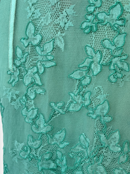 Versace Spring/Summer 2000 Seafoam Lace Gown