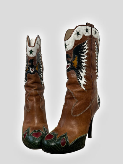 D&G Spring 2004 Heeled Cowboy Boots