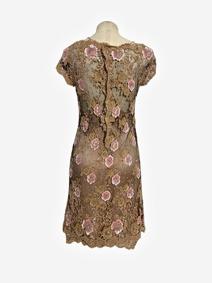 Valentino 2007 S/S beaded mini dress ensemble