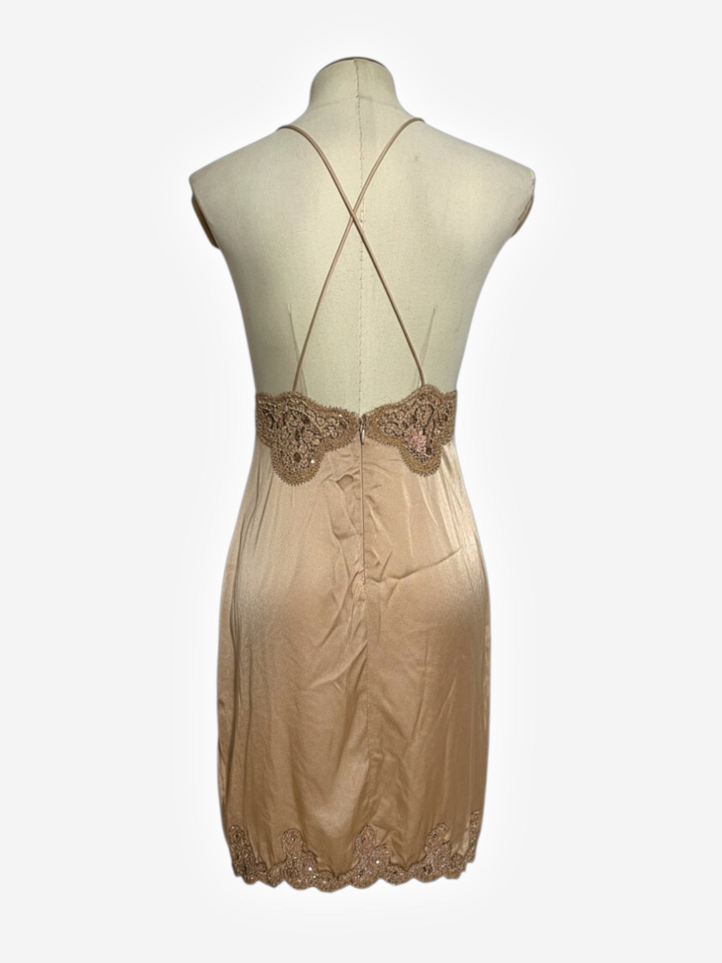 Valentino 2007 S/S beaded mini dress ensemble