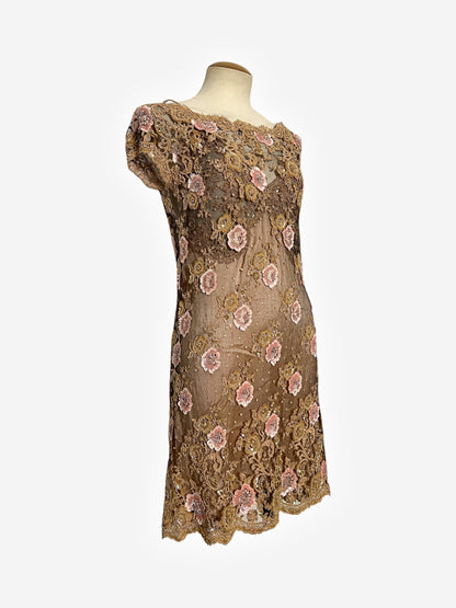 Valentino 2007 S/S beaded mini dress ensemble