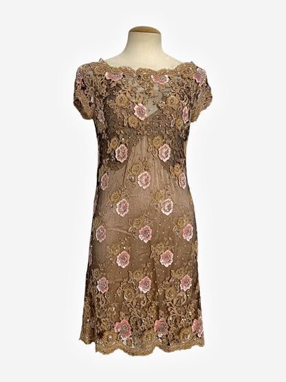 Valentino 2007 S/S beaded mini dress ensemble