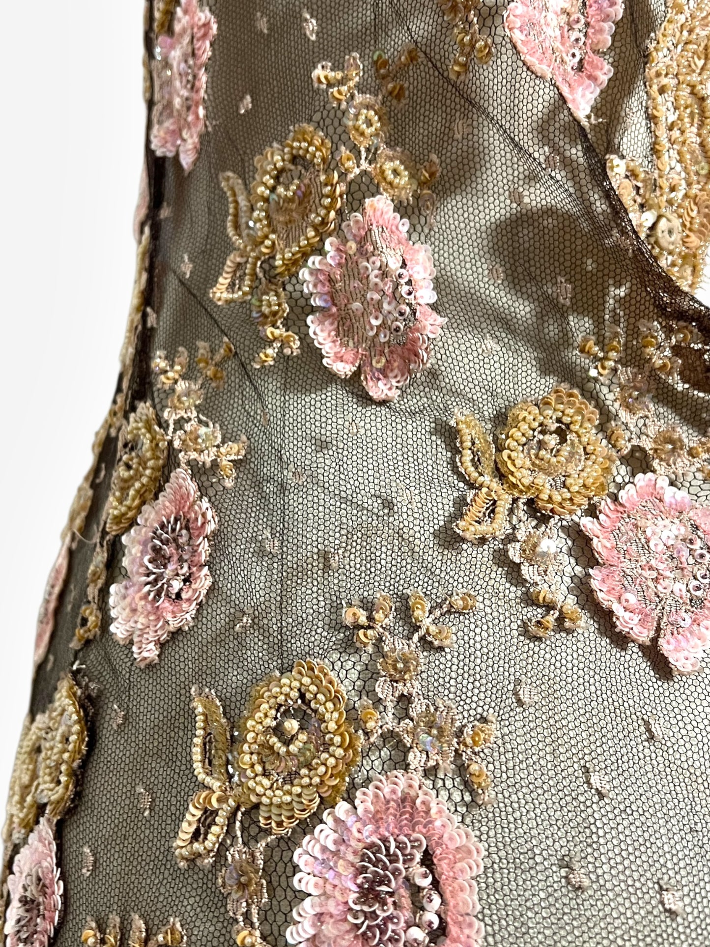 Valentino 2007 S/S beaded mini dress ensemble