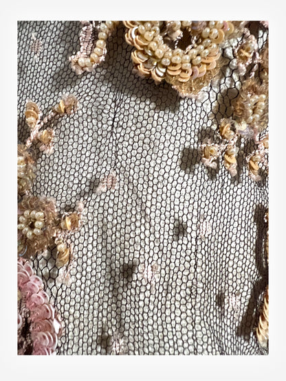 Valentino 2007 S/S beaded mini dress ensemble