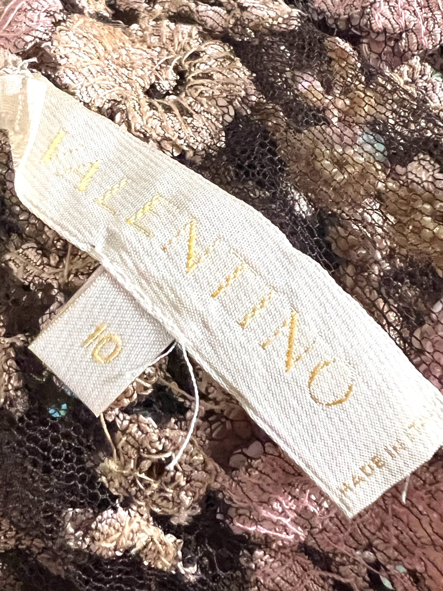 Valentino 2007 S/S beaded mini dress ensemble