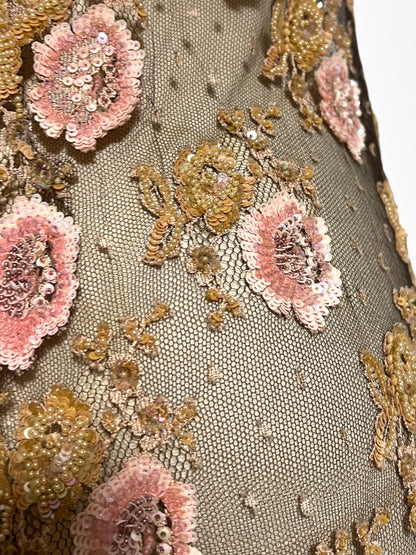 Valentino 2007 S/S beaded mini dress ensemble