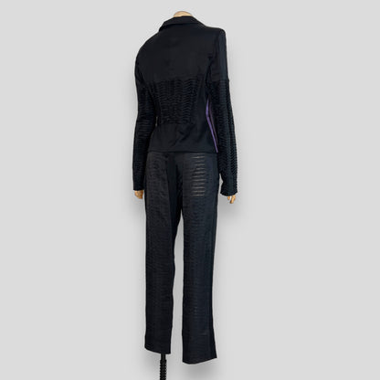 S/S 2004 look Tom Ford for Gucci black jacket and trouser ensemble