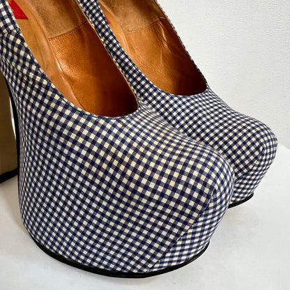 Platform heels c. 1993 Vivienne Westwood.m gingham