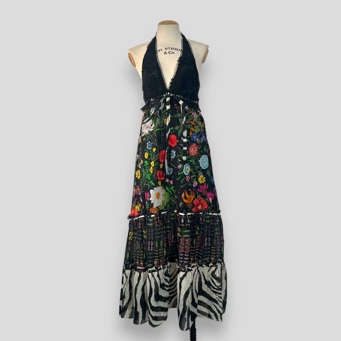 Gucci c2005 halter neck summer dress