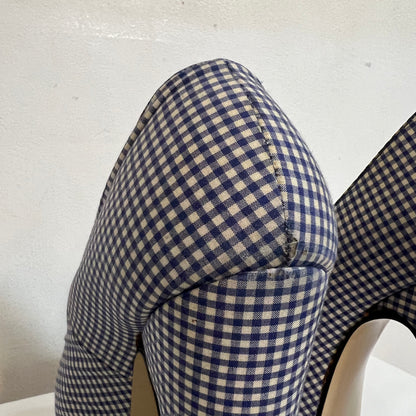 Platform heels c. 1993 Vivienne Westwood.m gingham