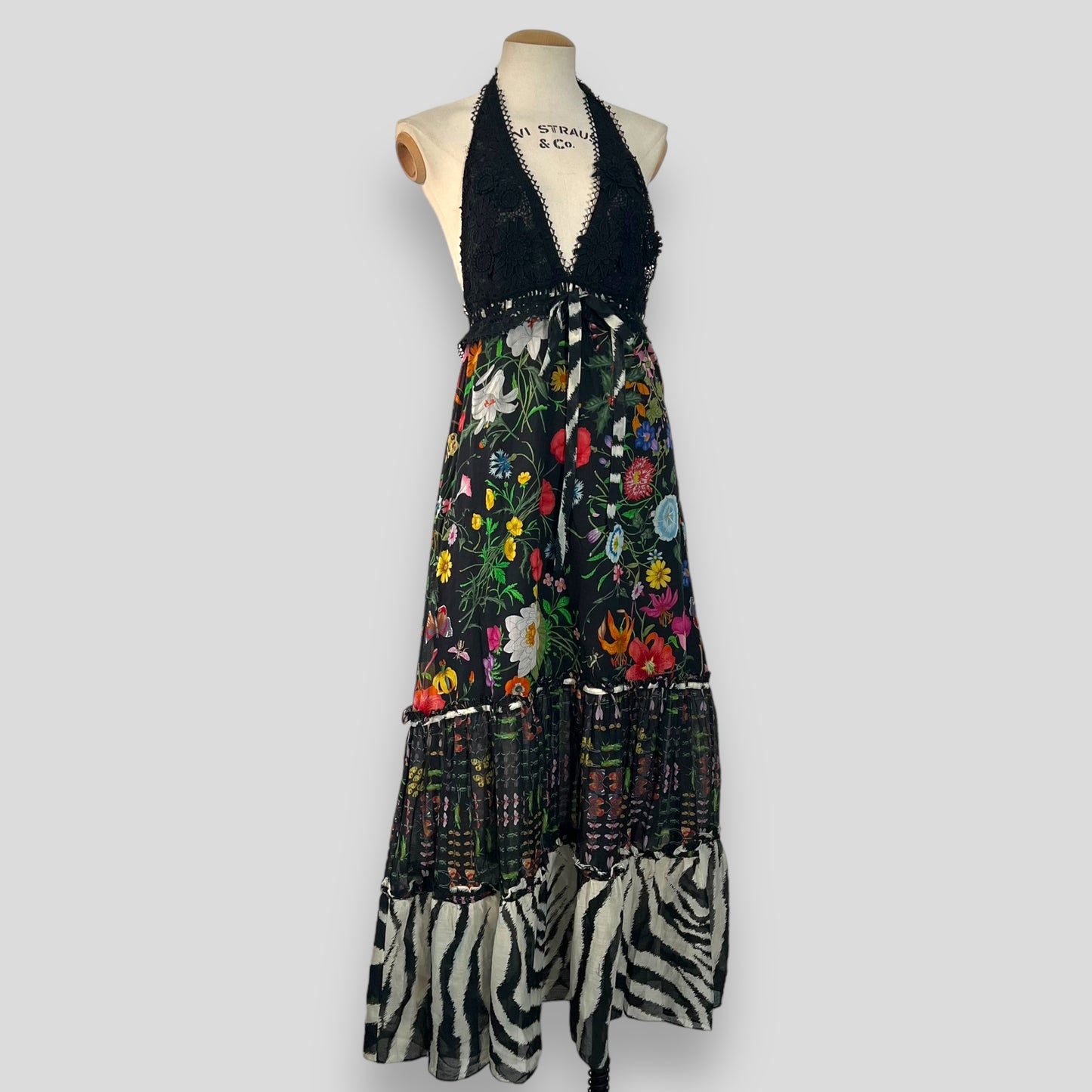 Gucci c2005 halter neck summer dress