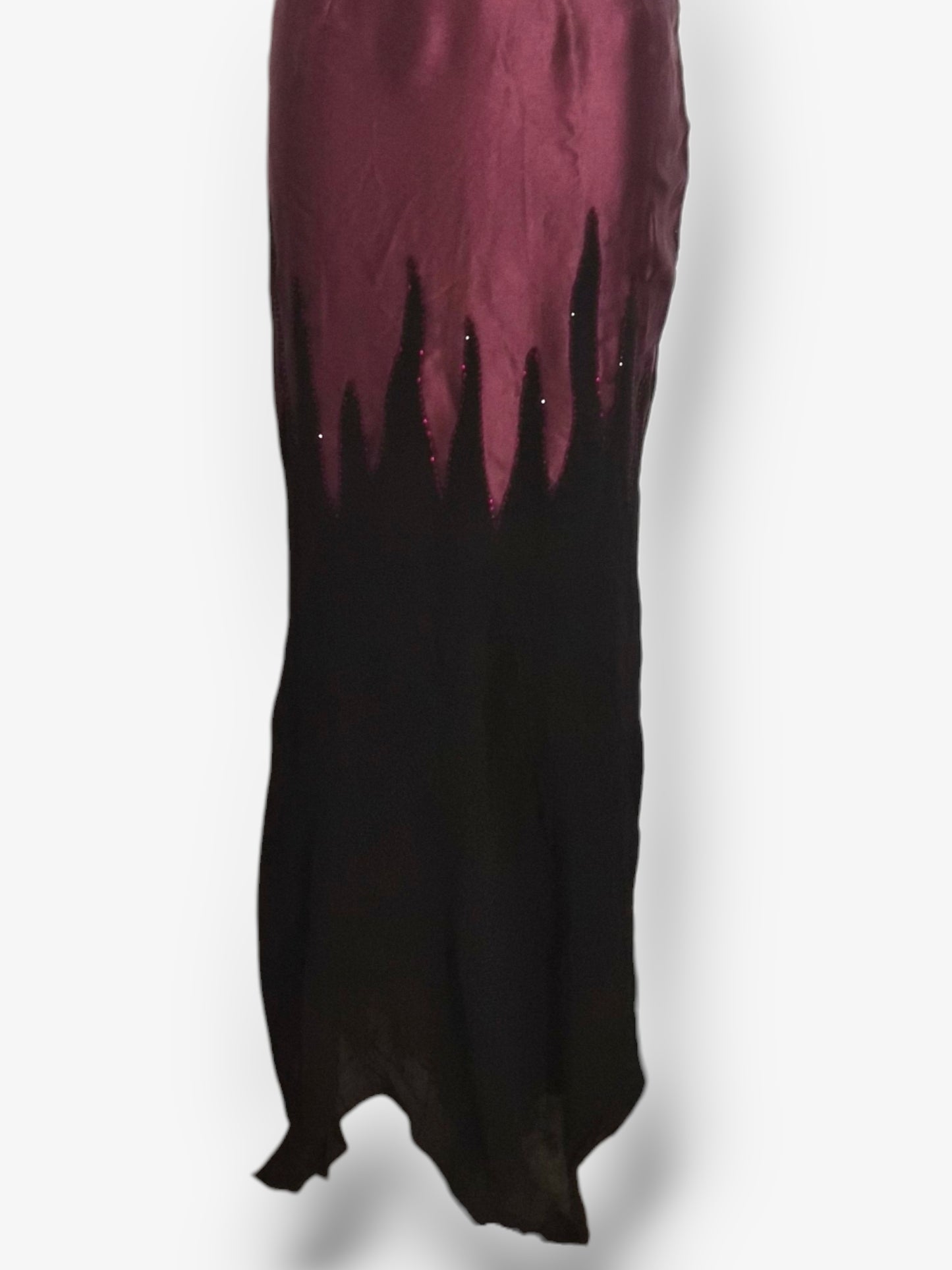 Vintage Thierry Mugler Couture Flame rhinestone Dress