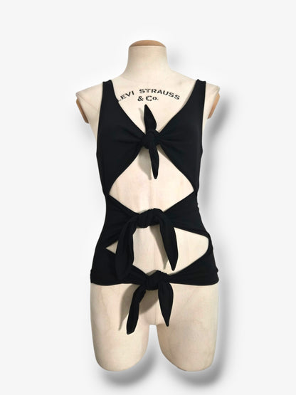 Valentino Spring 2002 Cut-Out Tie Top