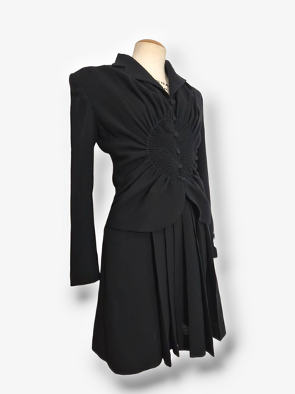 John Galliano 1997 runway suit dress