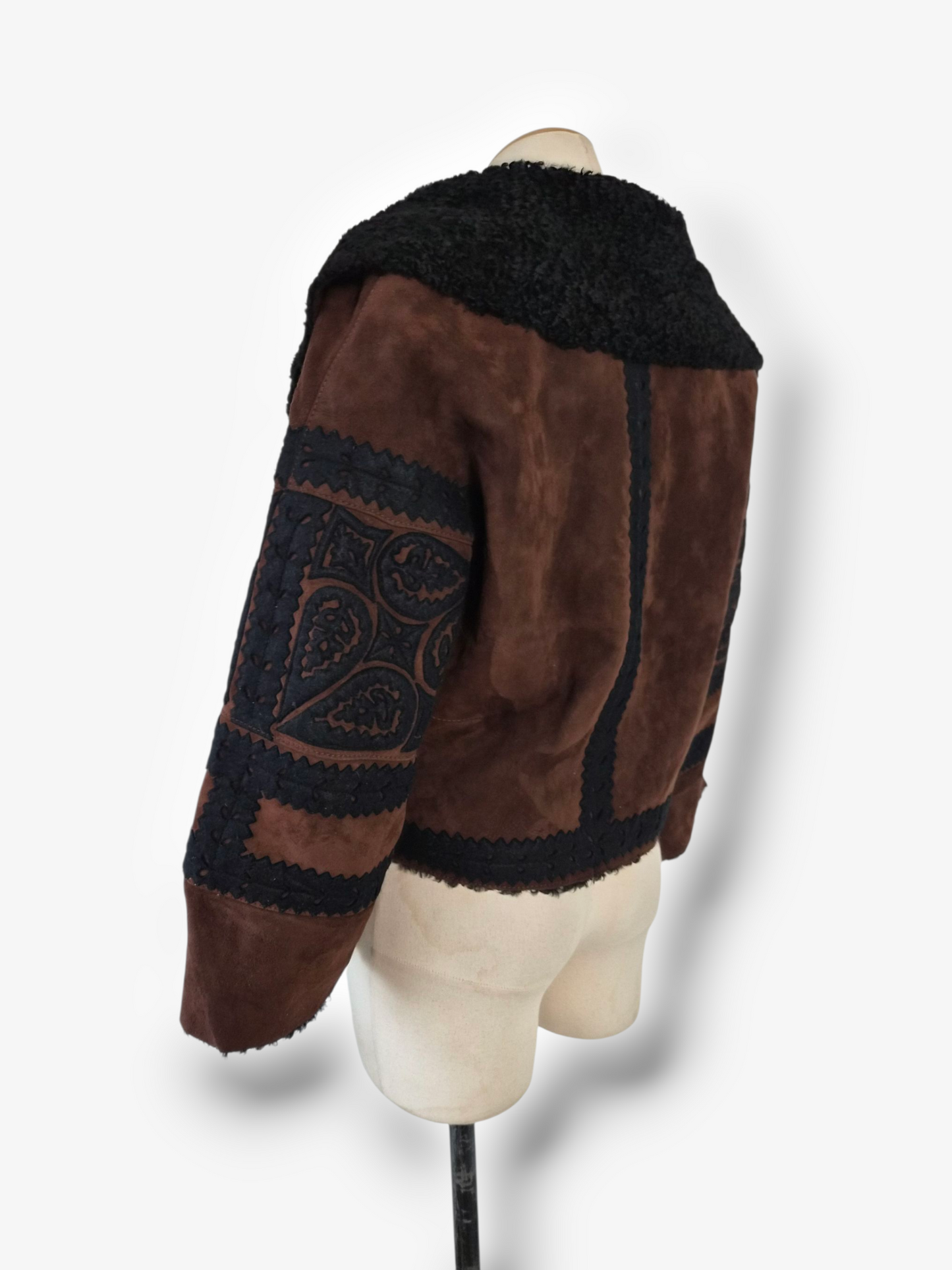 John Galliano Early 00s Shearling Jacket.