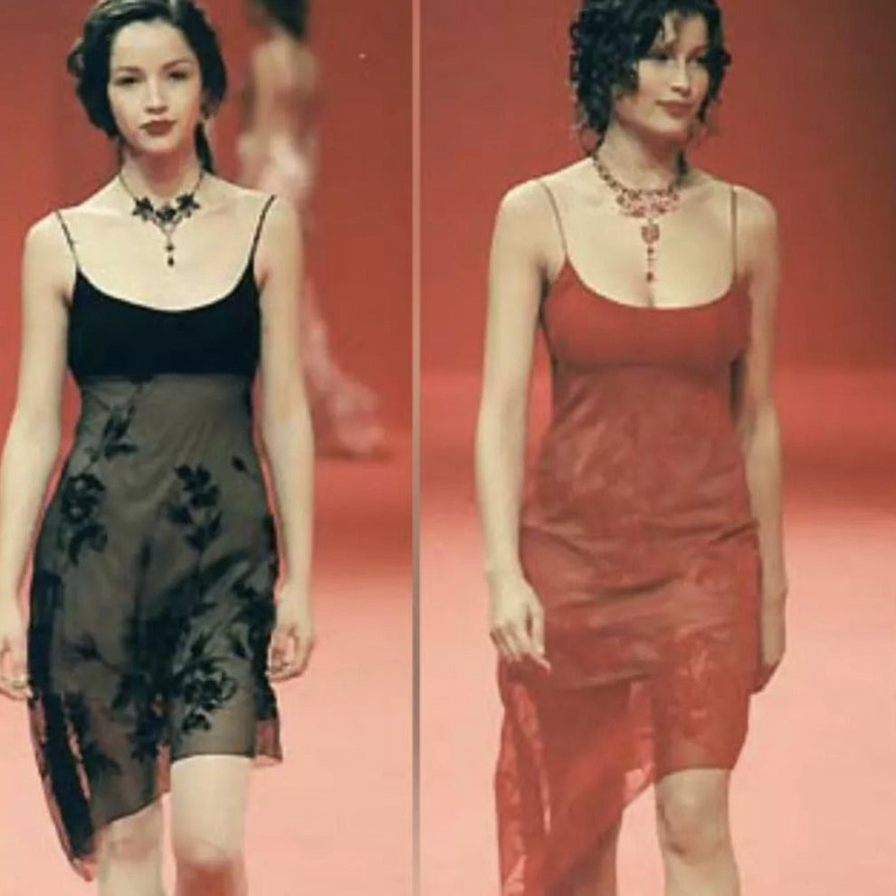 Lolita Lempicka 1998ss runway dress