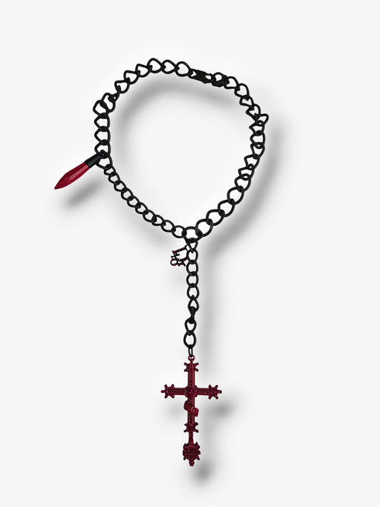 Dior by Galliano c2006 S/S demi couture necklace