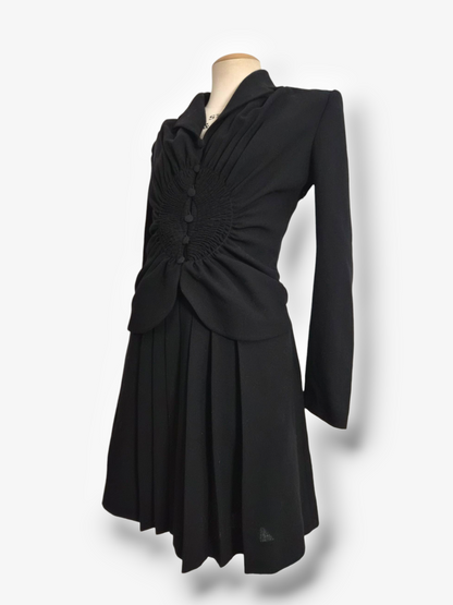 John Galliano 1997 runway suit dress