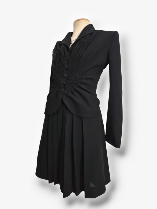 John Galliano 1997 runway suit dress